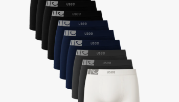 Kit Com 10 Cuecas Boxer Microfibra Adulto Usee Brasil