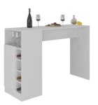 Bancada Balcão Mesa de Cozinha com Adega e 1 Porta Multimóveis MP2144