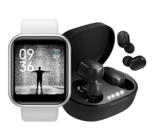 Relógio Smart Watch Digital D20 Masculino / Feminino + Fone Bluetooth Sem Fio – 01Smart
