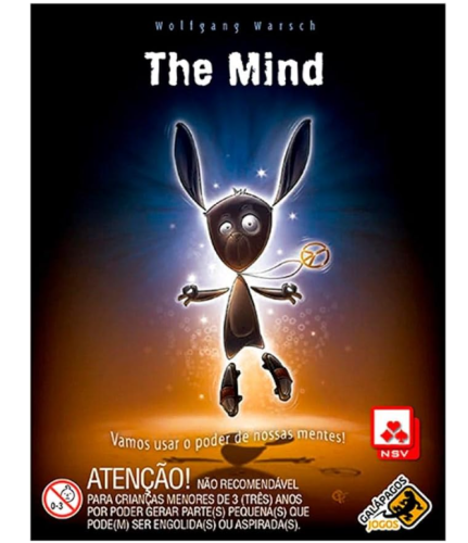 Galápagos, The Mind, Jogo de Cartas Casual para Amigos, 2 a 4 jogadores, 15 minutos por partida