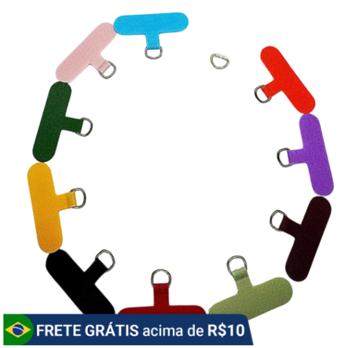 Conector de Cordão para Celular em PVC Resistente Premium.