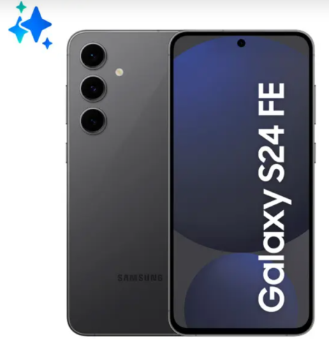 Smartphone Samsung Galaxy S24 FE Enterprise Edition 256GB 5G 8GB RAM Grafite 6,7″ Câm. Tripla + Selfie 10MP