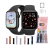 Smartwatch Feminino Masculino W10 Mini 41mm Amoled Bluetooth Com 8 Pulseiras – 01Smart
