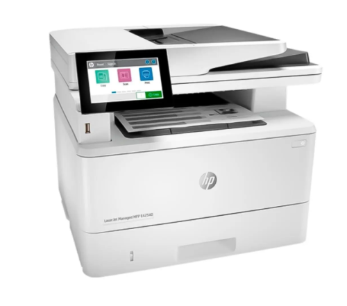 Impressora Multifuncional HP E42540F, Laser, Mono, USB, Visor LCD, 110V, Branco – 3PZ75A696