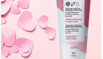 Creme Desodorante Nutritivo Corporal Tododia Amora Vermelha e Jabuticaba 200ml