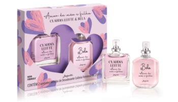 Estojo Claudia Leitte&Bela Amor 2x25ml – Jequiti
