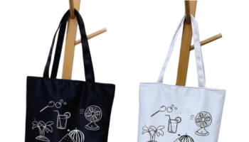 Kit 2 Bolsa de ombro de grande capacidade com diversas estampas MING