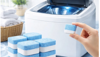 Kit 12/24 Limpador Pastilha de Máquina de Lavar Roupa