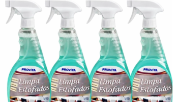 Kit até 4 Limpa Estofados À Seco Com Cheiro De Rica Spray Espuma Sofá, Banco e Poltrona – Limpeza Profunda 500ml