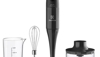 Mixer 3 em 1 Electrolux Preto 400W com Tecnologia TruFlow (EIB10)