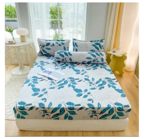 Jogo de lençol casal queen 3 pçs microfibra estampas sortidas 1 – Relíquias do Interior