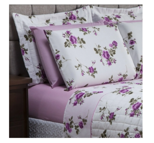 Jogo de cama LENÇOL 400 FIOS CASAL QUEEN ESTAMPADO 4 PEÇAS – ESTAMPAS SORTIDAS – STUDIO CASA