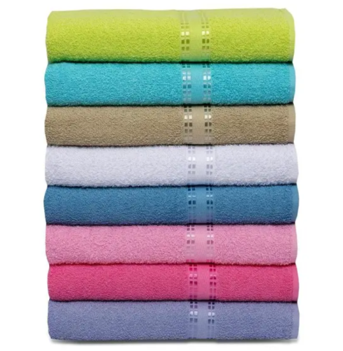 Kit 8 Toalhas Banho Algodão Toque Suave leve – Margex