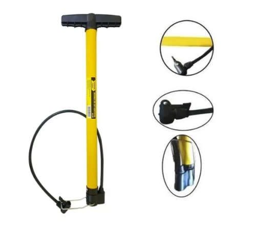 Bomba De Ar Encher Pneu Bike Bicicleta Balão Moto Bola – Profield