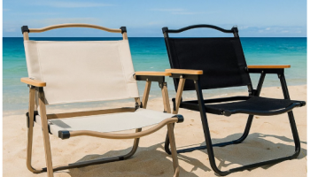 Cadeira de Praia Portátil Dobrável Pesca Camping Cadeira Aço Carbono Multiuso