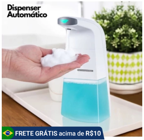 Saboneteira Automático para sabonete Liquido