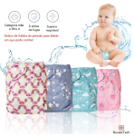 Fralda Piscina Reutilizavel Ajustável Eco Fralda Bebê Impermeável Conforto E Sustentabilidade Crianças