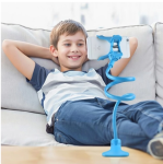 Suporte Celular Articulado Flexível Mesa Cama Presilha 360