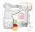 Mixer 3 X 1 Batedeira Ovos Processador Triturador Mega Power Branco