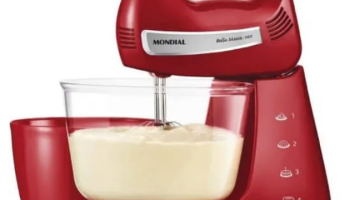 Batedeira Mondial Premium Vermelha 500w B-29 Np 110v