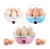 Cozedor de Ovos Elétrico Portátil Cozinha à Vapor 110V Cor Aleatória