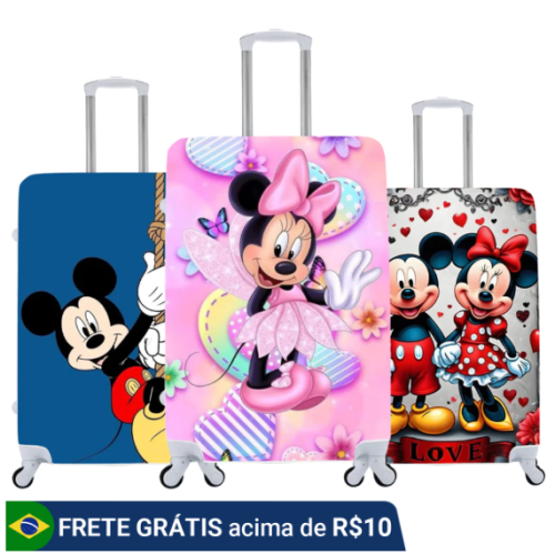 Capa de Mala Personalizada: Estilo e Proteção Para Suas Viagens Disney