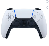 Controle Sony Dualsense Sem Fio PlayStation 5 com Resposta Tátil – Preto/Branco