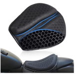 Almofada De Assento De Gel Para Motocicleta, Absorção De Choque, Respirável E Confortável