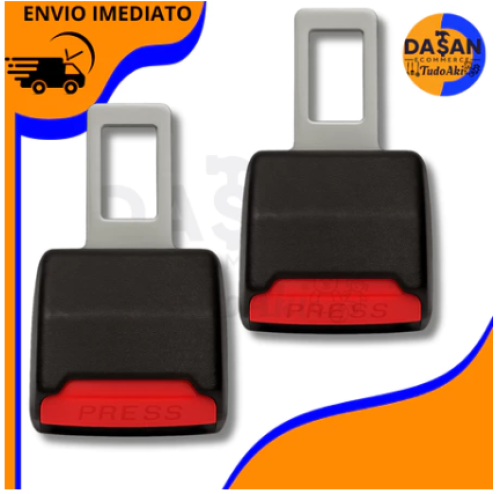 Cinto de Segurança Extensão Universal – Encaixe Automotivo Espesso CarCare