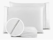 Jogo De Lençol De Cama Casal Padrão Percal 400 Fios 3 Peças