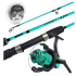 Kit de Pesca Duplo Vara + Molinete e Acessorios Completo – Jaú Pesca