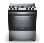 Fogão Brastemp 5 Bocas Cor Inox Com Turbo Chama – Bfs5gdr