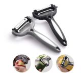 Descascador De Legumes E Frutas 3 Lâminas 15cm Clink