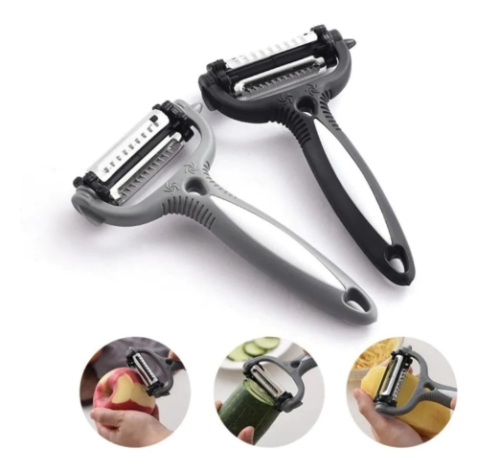 Descascador De Legumes E Frutas 3 Lâminas 15cm Clink