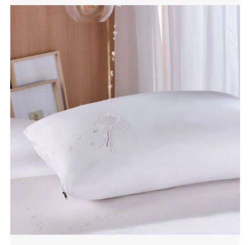 Kit 4 Capa De Travesseiro Repelente Protetor Não Faz Barulho Com Zíper Antiácaro Não Forma Bolinha Evita Alergias – 50 Cm x 70 Cm – 100% Poliéster – Renova Enxovais