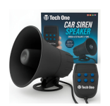 Sirene Policia Tipo Rontan Megafone 7 Tons Carro Moto Alarme