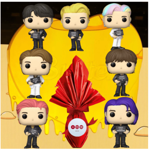 Kit Ovo De Páscoa Bts Jung Kook J-hope À Prova De Balas KOOK V SUGA