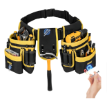 Cinto Bolsa De Ferramentas Profissional Ajustável 26 Bolsos