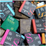 Kit Com 100 Tabletes Chocolate 5g Cada Cacau Show Sabores À Escolher Conforme Variações Sobremesa