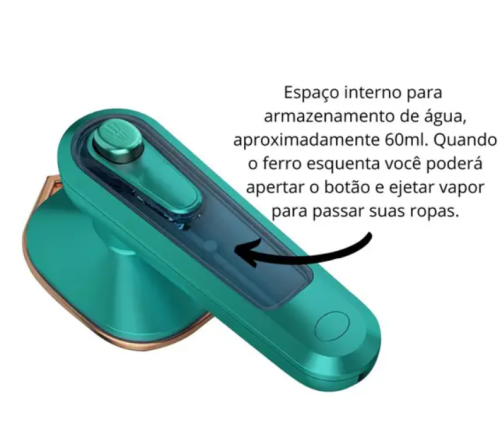 Mini Ferro De Passar Roupas a Vapor Para Viagens/Eletro Portátil – FERRO PORTATIL