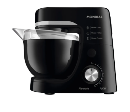 Batedeira Planetária, Mondial, 700W – BP-03-B