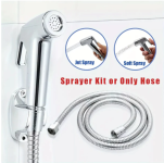 Ducha Higiênica Para Banheiro Completa Luxo Inox 1,2m Chuveirinho Privada