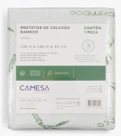 Protetor De Colchão Impermeável Camesa Cama, Mesa & Banho