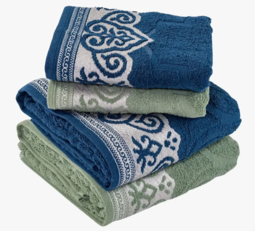 Jogo Toalhas De Banho 4 Peças Premium Alta Absorção