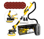 Lixadeira Teto E Parede Telescópica Profissional Com Led E Saco Coletor The Black Tools Btl750 750w