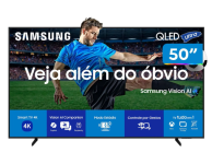 Smart TV 50″ Samsung Ultra 4K QLED QN50Q7FAAGXZD Tizen Q4 AI 3 HDMI
