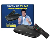 Receptor para TV VX10 Sat HD Digital Regional Banda Ku Vivensis sem mensalidade