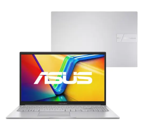 Notebook ASUS Vivobook 15 X1504VA Intel Core i5 1334U 4GB Ram 256Gb SSD Linux KeepOS Tela 15,6″ LED FHD Silver – NJ1726