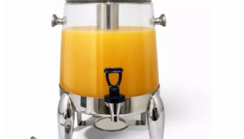 Suqueira Dispenser Acrílico 12L Bebidas Quentes e Frias