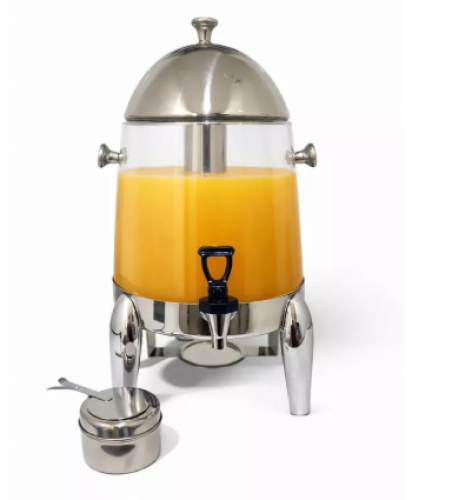 Suqueira Dispenser Acrílico 12L Bebidas Quentes e Frias